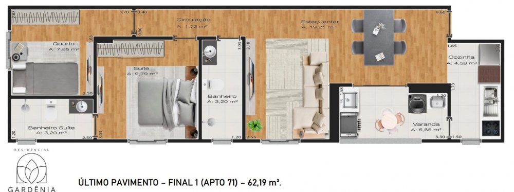 Apartamento, 2 quartos, 65 m² - Foto 30