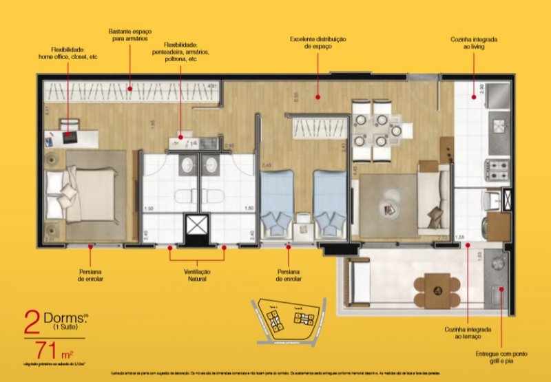 Apartamento, 3 quartos, 94 m² - Foto 32