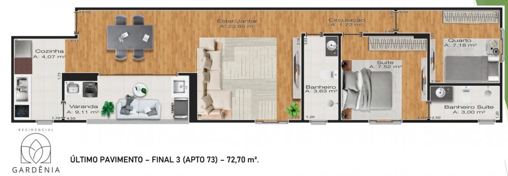 Apartamento, 2 quartos, 65 m² - Foto 32