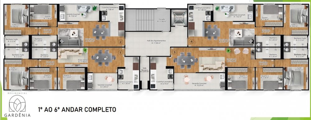 Apartamento, 2 quartos, 65 m² - Foto 29