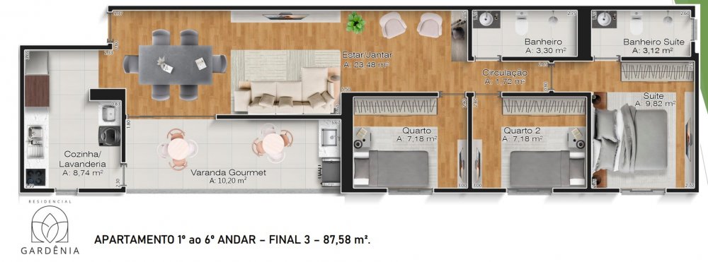 Apartamento, 2 quartos, 65 m² - Foto 27